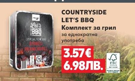 COUNTRYSIDE LET'S BBQ Комплект за грил в Кауфланд.