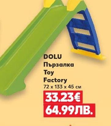 Пързалка Toy Factory Dolu – Кауфланд – Цена