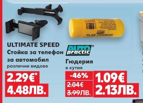 Стойка за телефон ULTIMATE SPEED за автомобил – Кауфланд – Цена